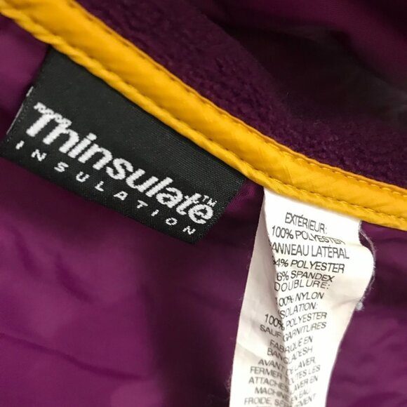 L.L. Bean Purple Quilted Thinsulate Jacket - Picture 5 of 5